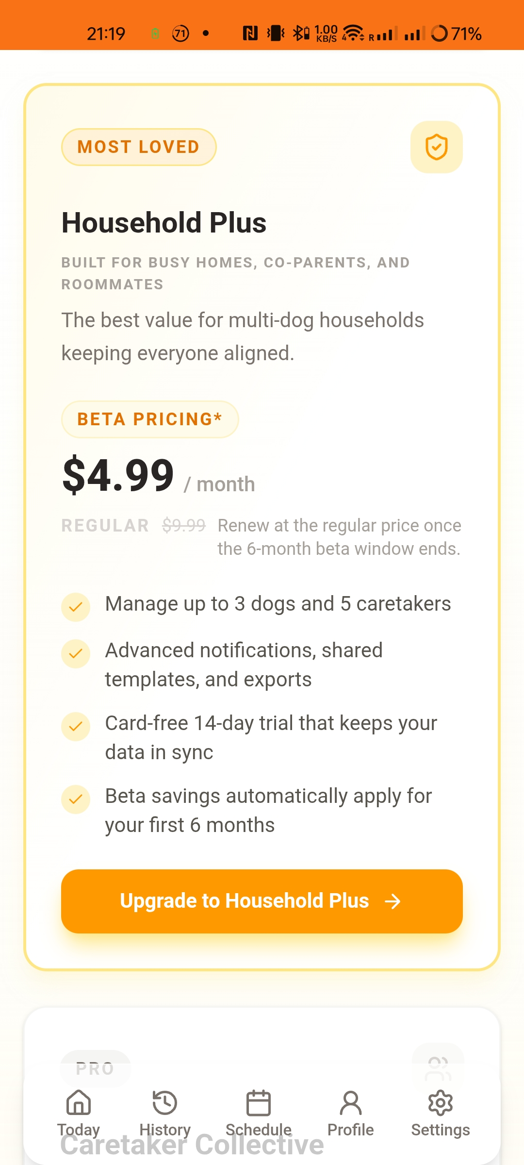 SharedDog Subscriptions & Billing
